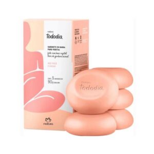 Natura Todo Dia Sabonete em Barra Noz Peca 5 x 90g - NT-0009