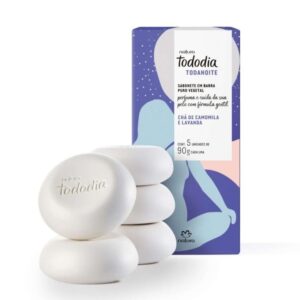 Natura Todo Dia Sabonete em Barra Cha de Camomila e Lavanda 5x90g - NT-0013