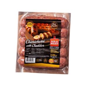 Gold Meat TOSCANA GRILL CHIMICHURRI COM CHEDDAR COOKED 10x14oz(397g) - GM-0023