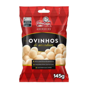 ELMA CHIPS AMENDOIM OVINHO 27X145G - ME-0065