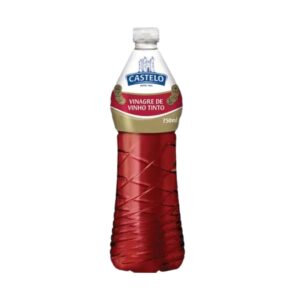 CASTELO VINAGRE DE VINHO TINTO 12X750gr - CAS-0002