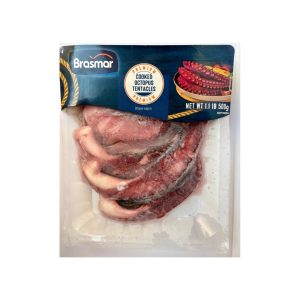 Brasmar octopus tentáculo cooked skin 10X1.1LB - PP-1009